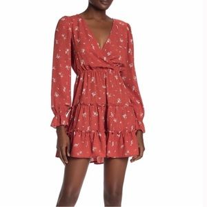 Rust Kenedik dress (Nordstrom). Worn once. Beautiful color, perfect for fall.